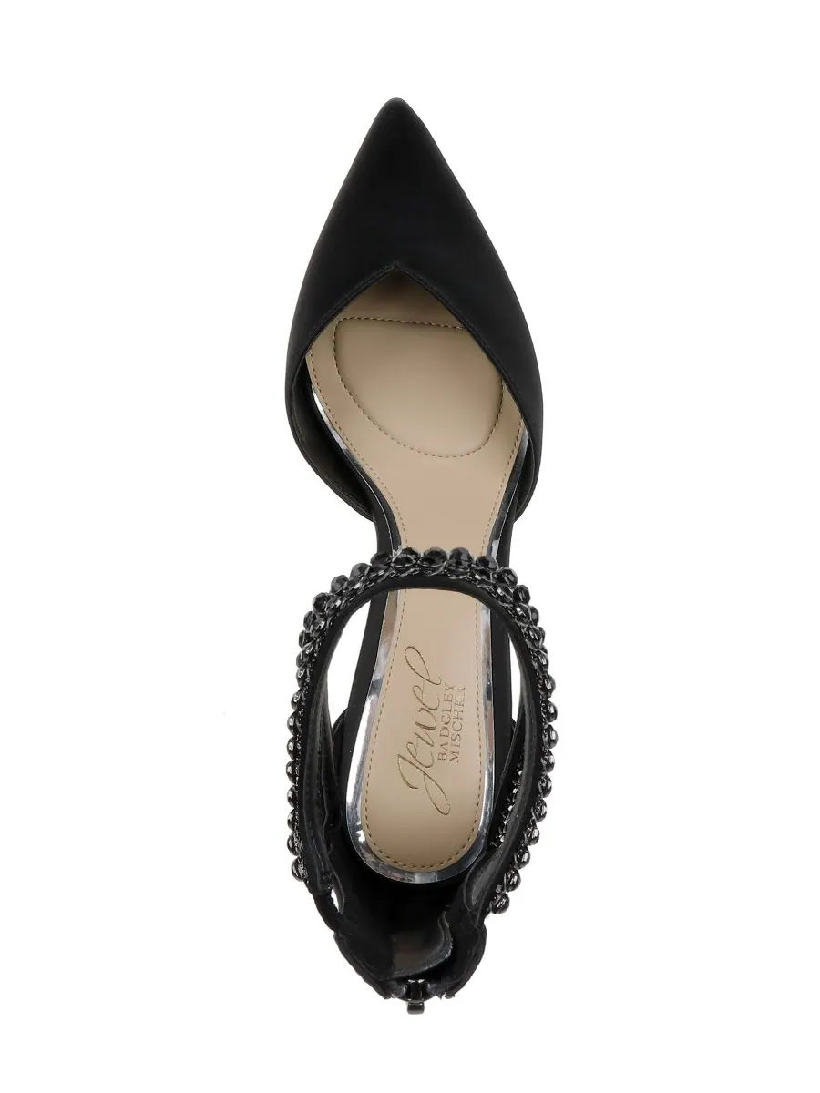 Женские вечерние туфли Emmi Jewel Badgley Mischka — изображение 4 из 6, черный