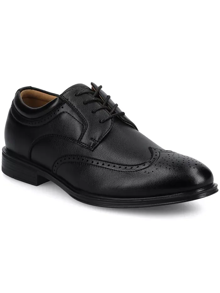 Мужские классические оксфорды Cormac Comfort Flexible Wingtip Vance Co. — изображение 1 из 5, черный