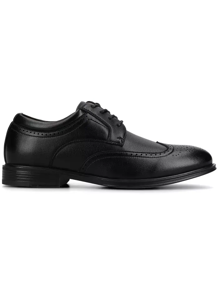 Мужские классические оксфорды Cormac Comfort Flexible Wingtip Vance Co. — изображение 2 из 5, черный