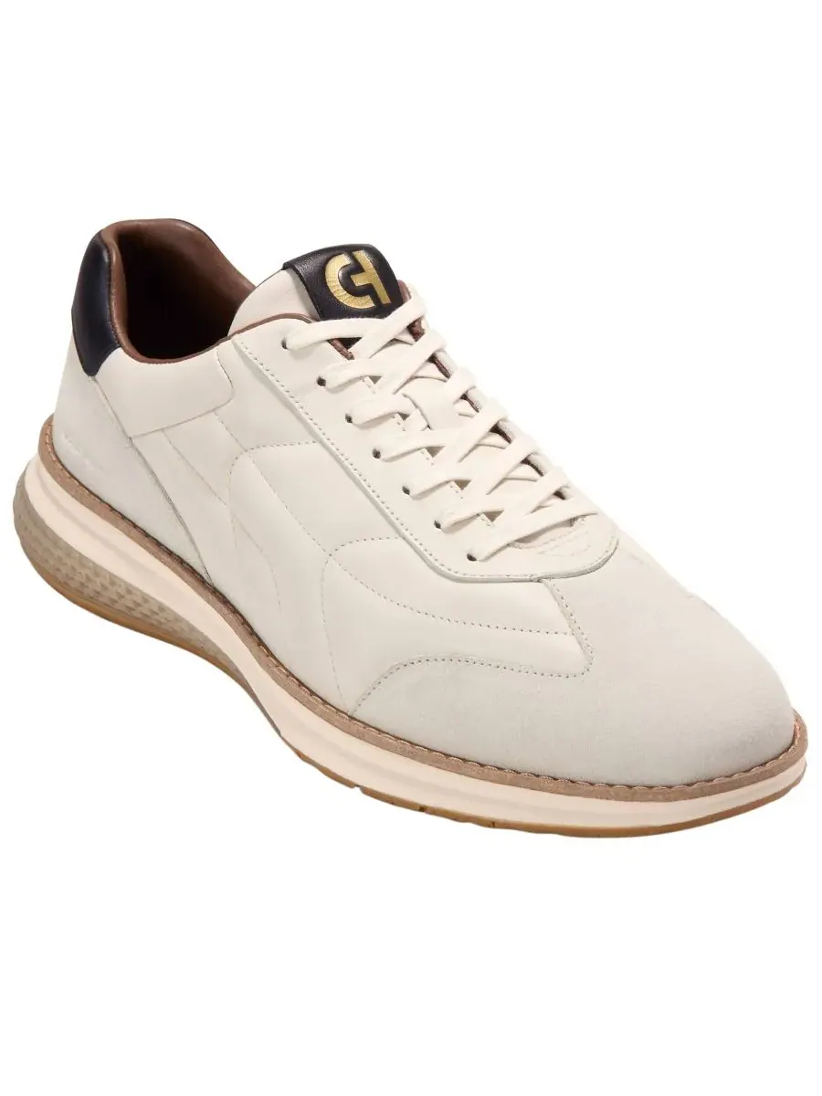 Мужские кроссовки GrandPro Touchline Energyweave на шнуровке Cole Haan, айвори/серебро birch