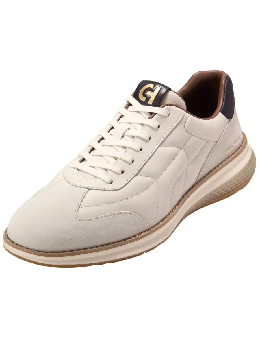 Мужские кроссовки GrandPro Touchline Energyweave на шнуровке Cole Haan, айвори/серебро birch — изображение 8 из 10, бежевый