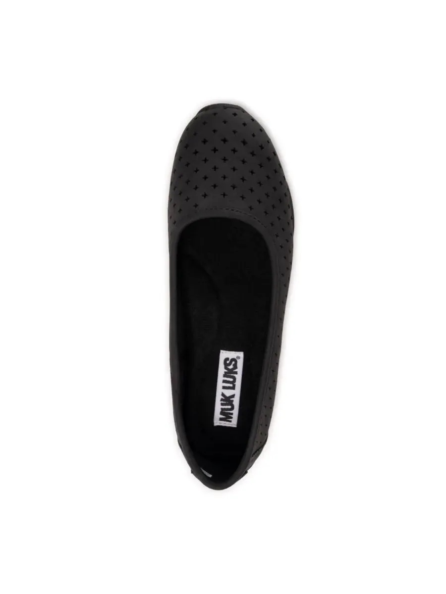 Женские балетки Solana Skimmer MUK LUKS — изображение 5 из 7, черный