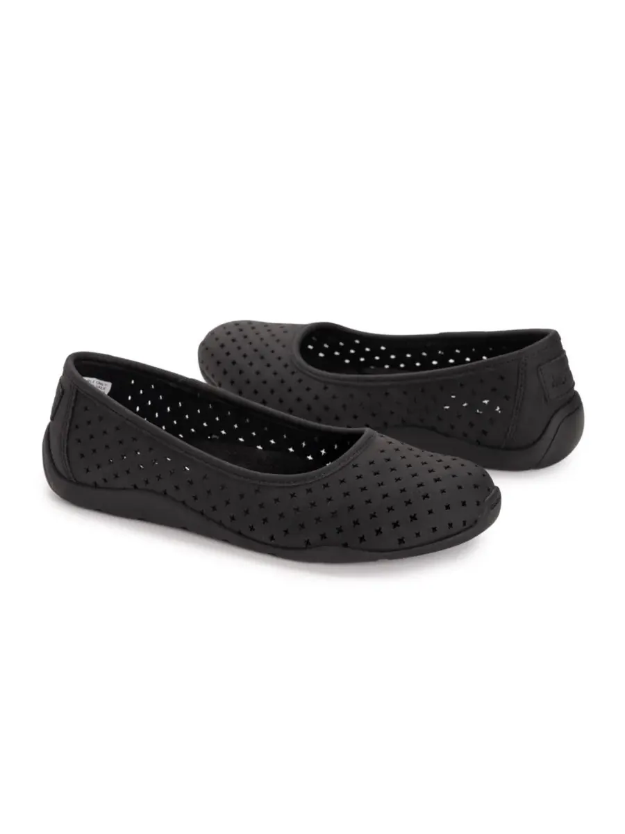 Женские балетки Solana Skimmer MUK LUKS — изображение 6 из 7, черный