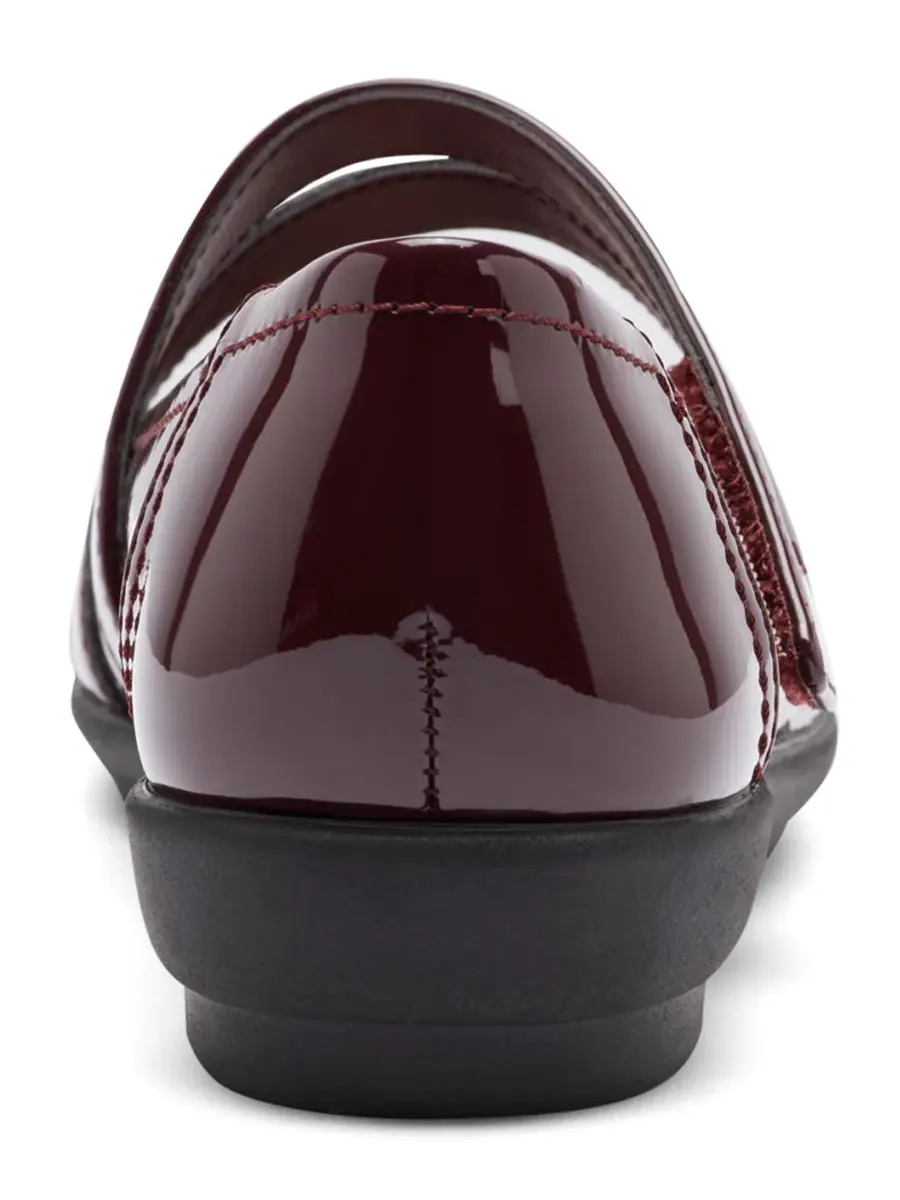 Женские балетки Aranza Mary Jane Easy Spirit — изображение 3 из 5, темный красный