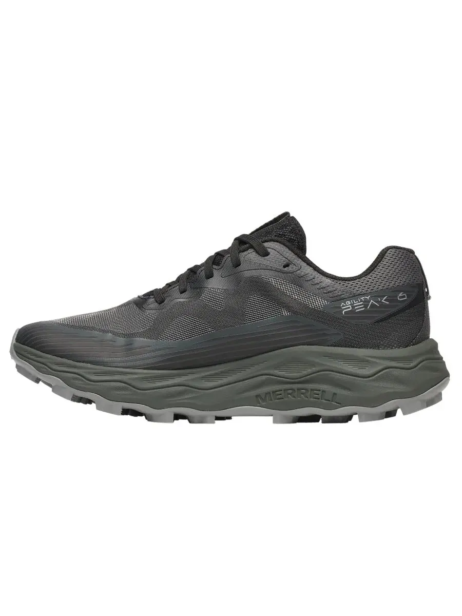 Мужские беговые кроссовки Agility Peak 6 с закругленным носком Merrell — изображение 5 из 5, черный