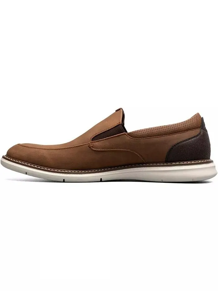 Мужские повседневные туфли Chase Slip On Nunn Bush — изображение 3 из 7, коричневый