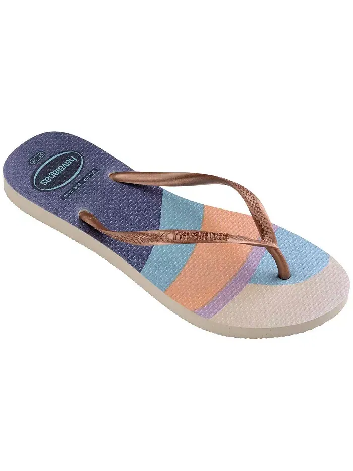 Женские сандалии Palette с круглым носком и узкой колодкой Havaianas — изображение 1 из 6, бежевый