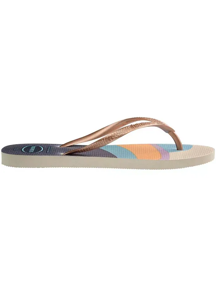 Женские сандалии Palette с круглым носком и узкой колодкой Havaianas — изображение 2 из 6, бежевый