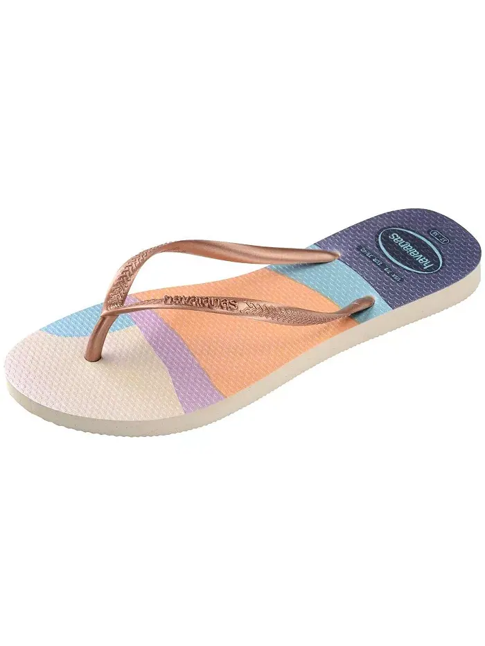 Женские сандалии Palette с круглым носком и узкой колодкой Havaianas — изображение 3 из 6, бежевый