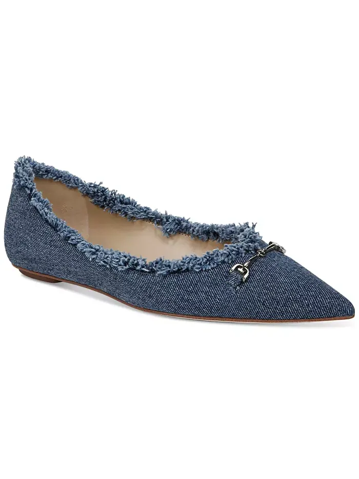 Женские балетки Nori Sam Edelman — изображение 1 из 5, синий