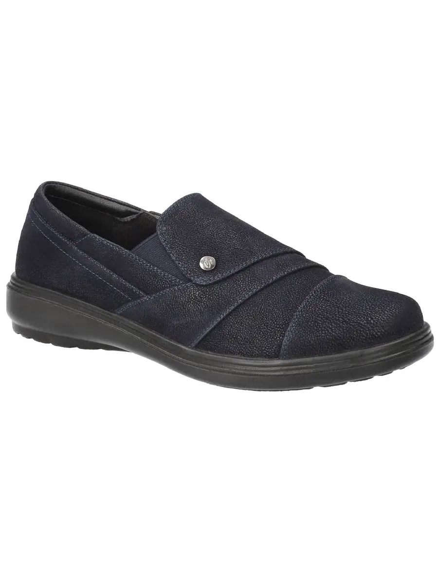 Женские балетки Zilla Slip-On Flats Easy Street — изображение 1 из 8, темно-синий