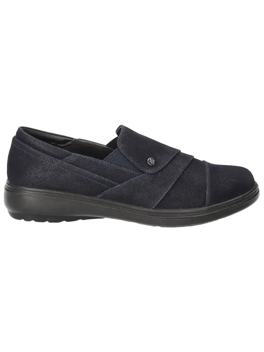 Женские балетки Zilla Slip-On Flats Easy Street — изображение 2 из 8, темно-синий