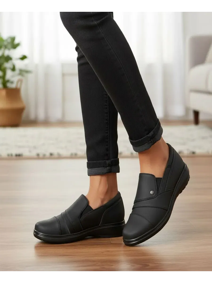 Женские балетки Zilla Slip-On Flats Easy Street — изображение 6 из 8, темно-синий