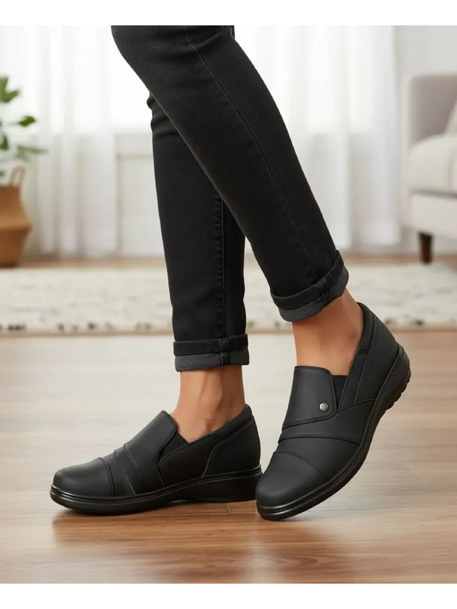 Женские балетки Zilla Slip-On Flats Easy Street — изображение 8 из 8, прозрачный