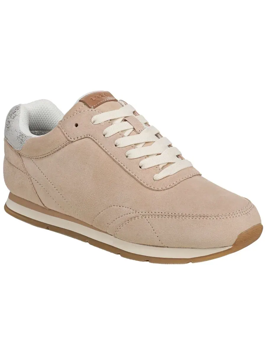 Кроссовки ретро-стиля из замши Callback Lace-Up Dr. Scholl's — изображение 1 из 5, песочный