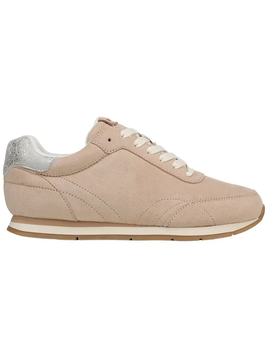 Кроссовки ретро-стиля из замши Callback Lace-Up Dr. Scholl's — изображение 2 из 5, песочный