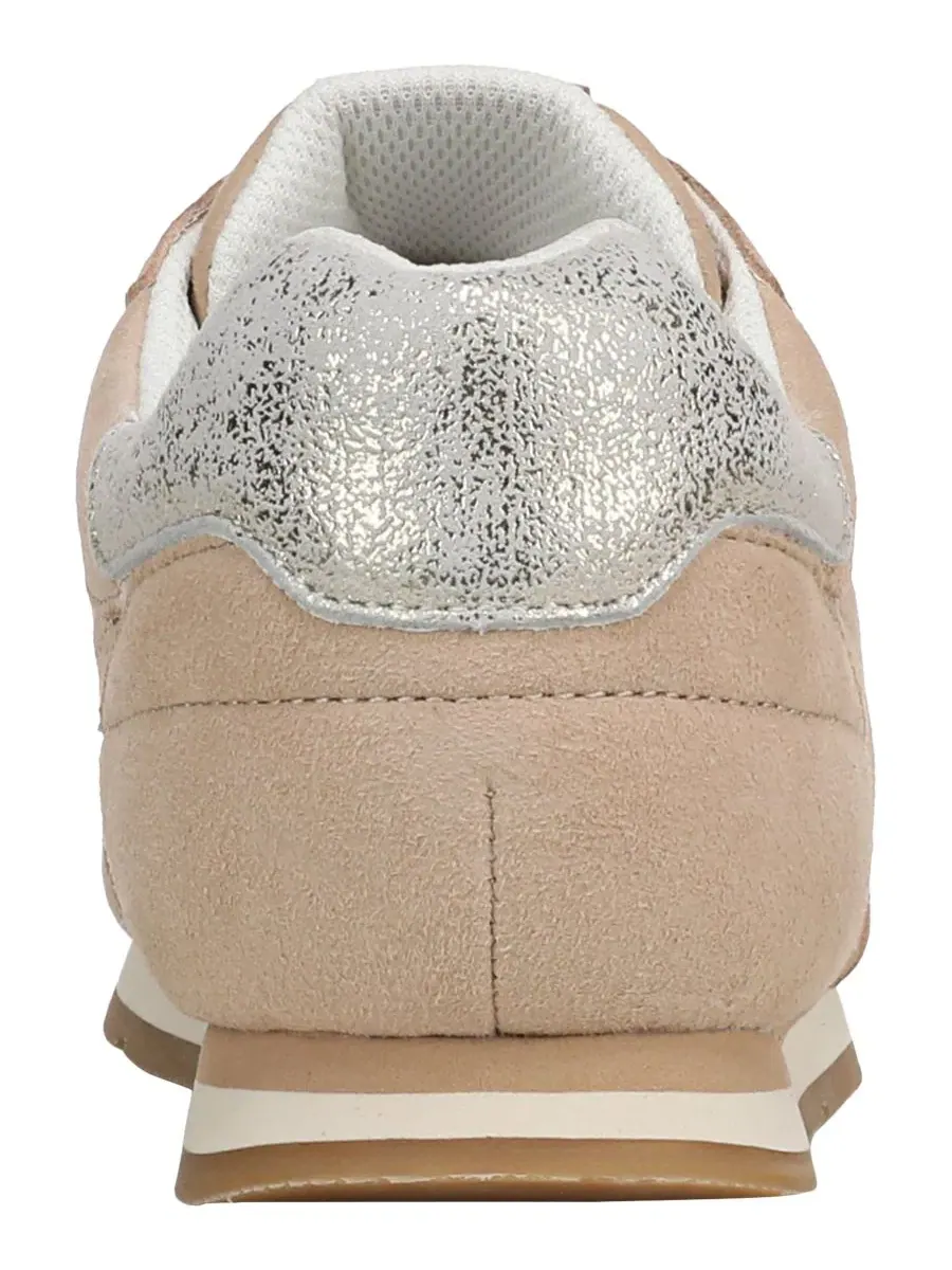 Кроссовки ретро-стиля из замши Callback Lace-Up Dr. Scholl's — изображение 3 из 5, песочный