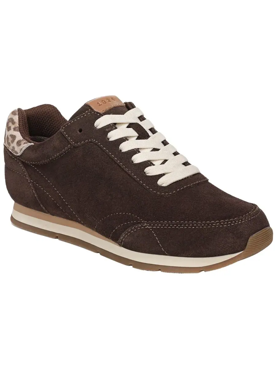 Кроссовки женские на шнуровке с замшевым верхом Callback Dr. Scholl's, Dark Umber Suede — изображение 1 из 5