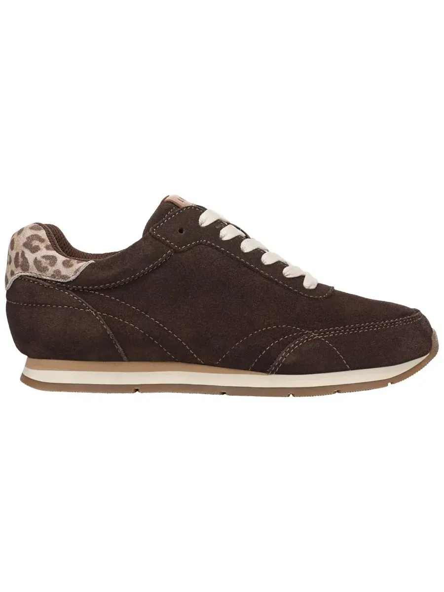 Кроссовки женские на шнуровке с замшевым верхом Callback Dr. Scholl's, Dark Umber Suede — изображение 2 из 5