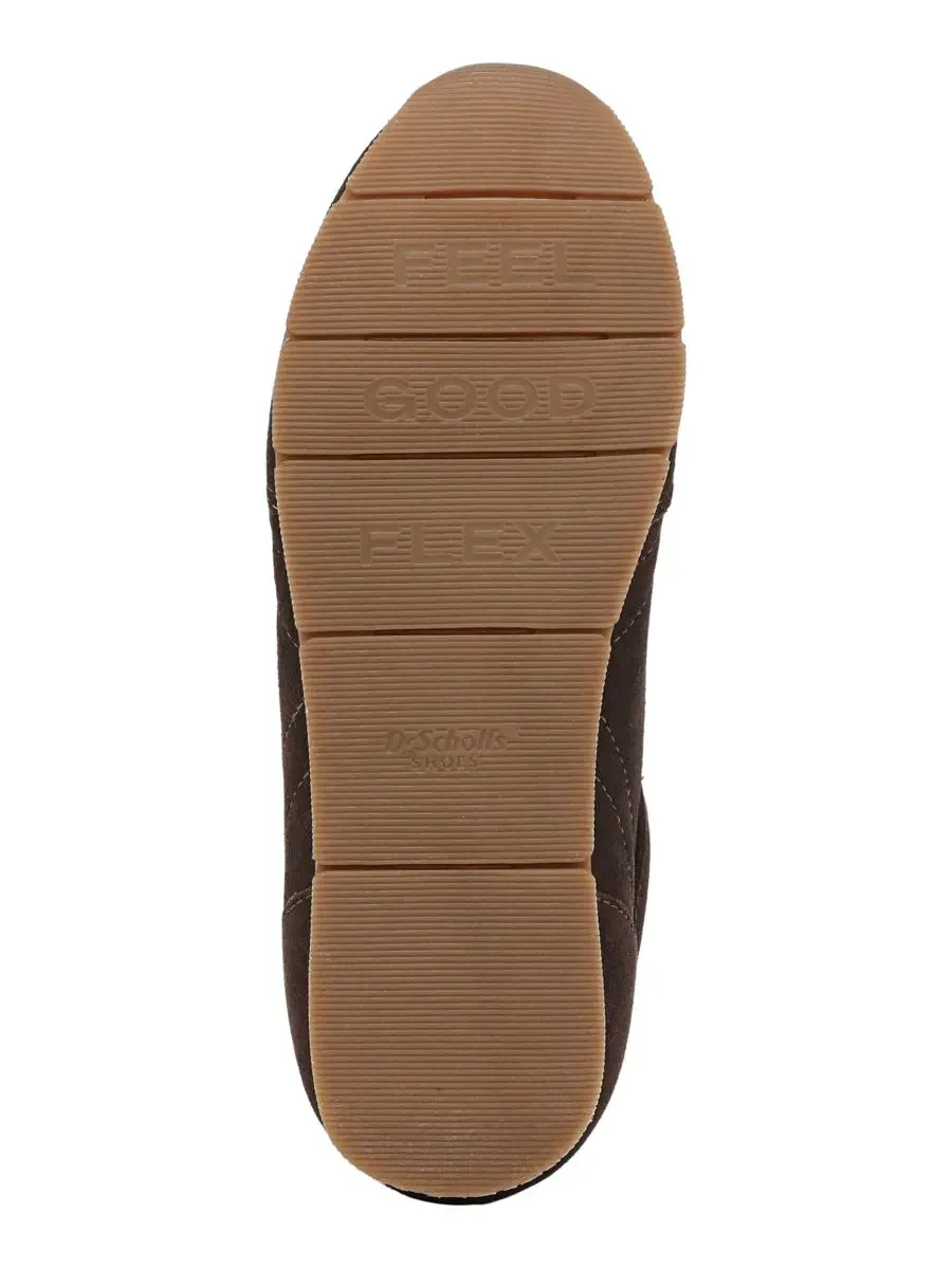 Кроссовки женские на шнуровке с замшевым верхом Callback Dr. Scholl's, Dark Umber Suede — изображение 5 из 5