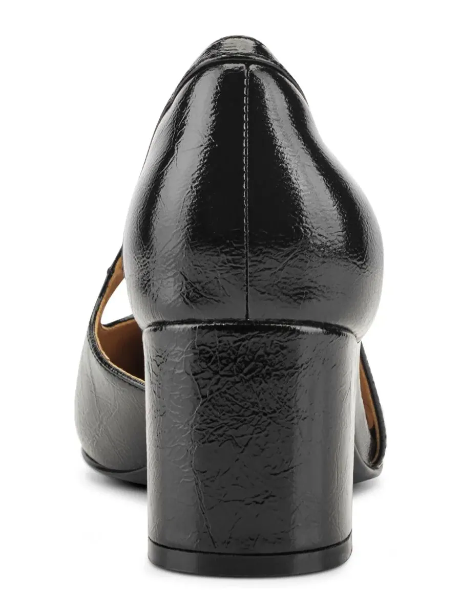 Туфли Nerina eFlex Leather с асимметричным ремешком Easy Spirit — изображение 3 из 5, черный