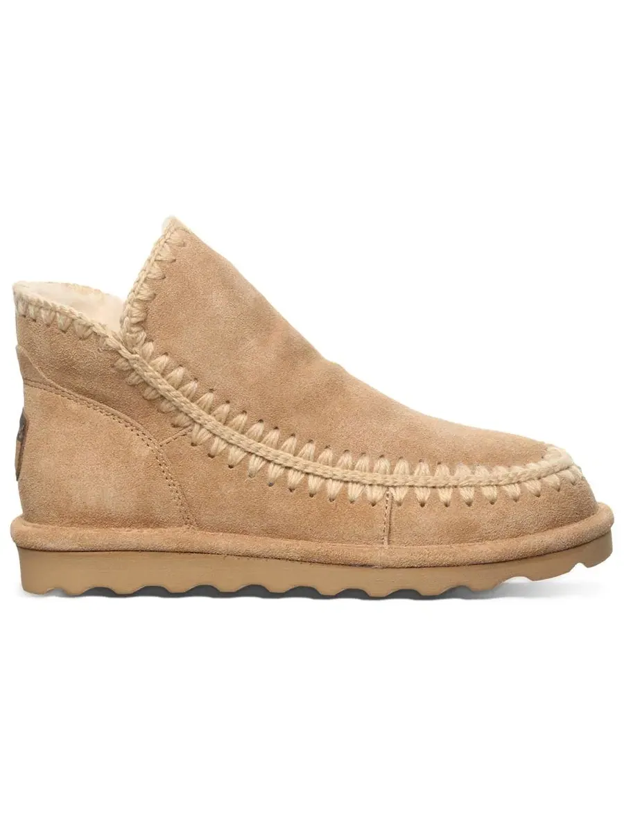 Зимние ботильоны с боковым вязаным декором BEARPAW — изображение 2 из 8, айс кофе
