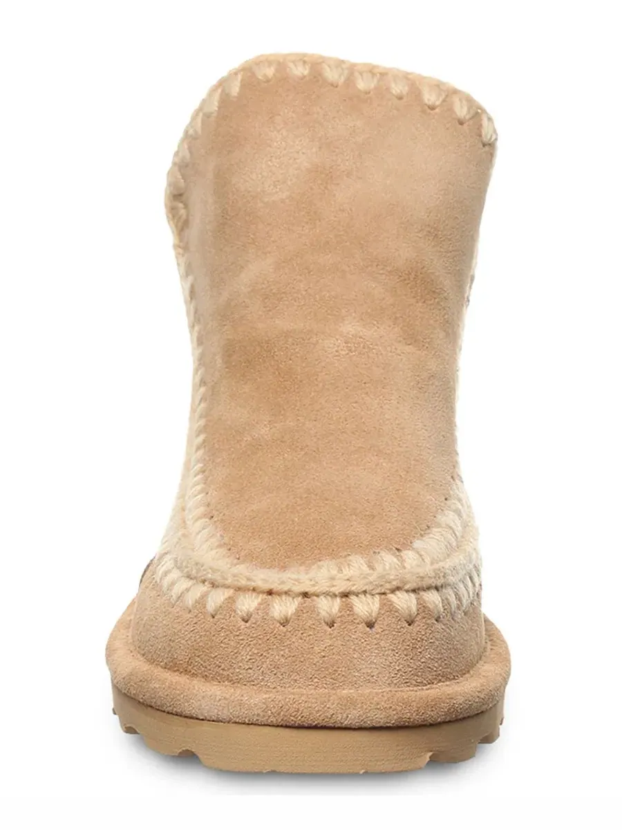 Зимние ботильоны с боковым вязаным декором BEARPAW — изображение 6 из 8, айс кофе