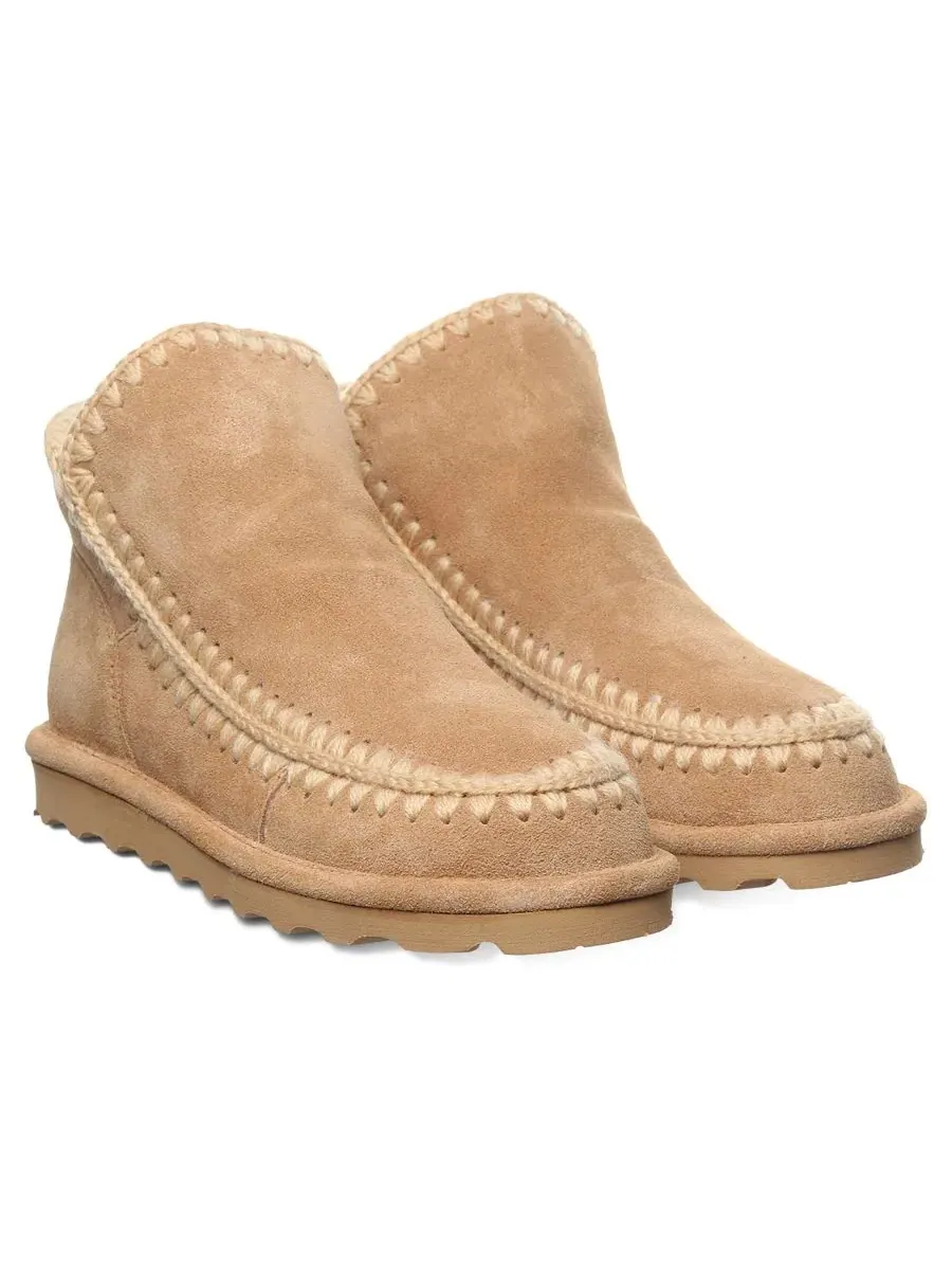 Зимние ботильоны с боковым вязаным декором BEARPAW — изображение 7 из 8, айс кофе