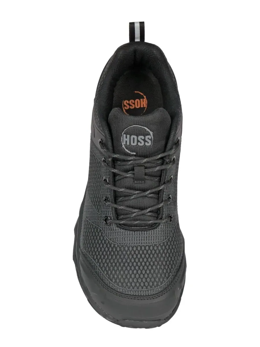 Мужские низкие спортивные рабочие кроссовки Buster с композитным носком Hoss Boot Company — изображение 6 из 6, черный