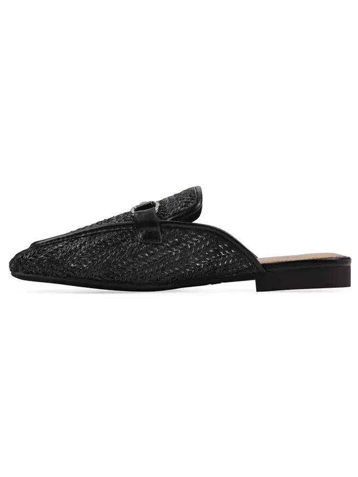 Женские мюли Bobbin Slip-On White Mountain — изображение 6 из 7, черный