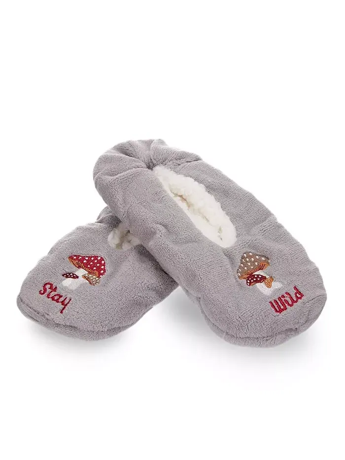 Женские тапочки Stay Wild MeMoi — изображение 1 из 3, серый