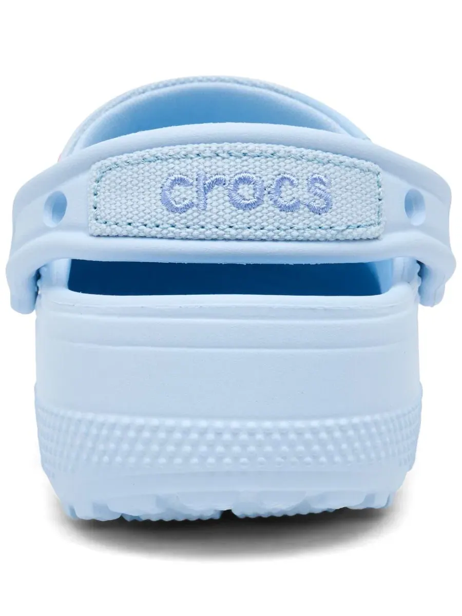 Клоги с флористическим принтом Classic Crafted Floral Crocs — изображение 4 из 6, синий