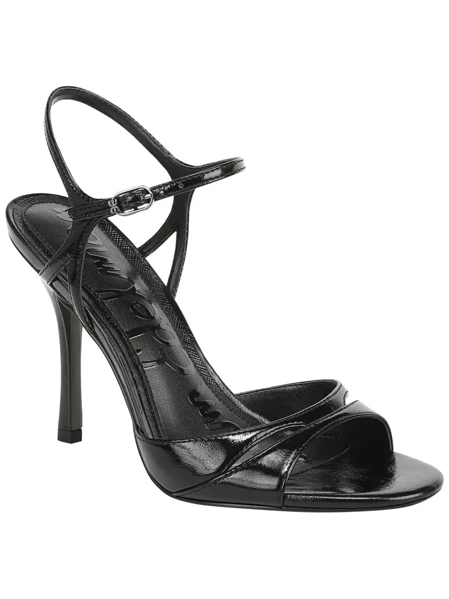 Босоножки на каблуке-шпильке Cressida Sam Edelman — изображение 1 из 5, черный
