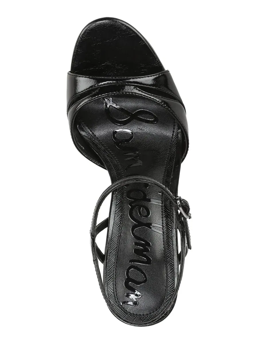Босоножки на каблуке-шпильке Cressida Sam Edelman — изображение 4 из 5, черный
