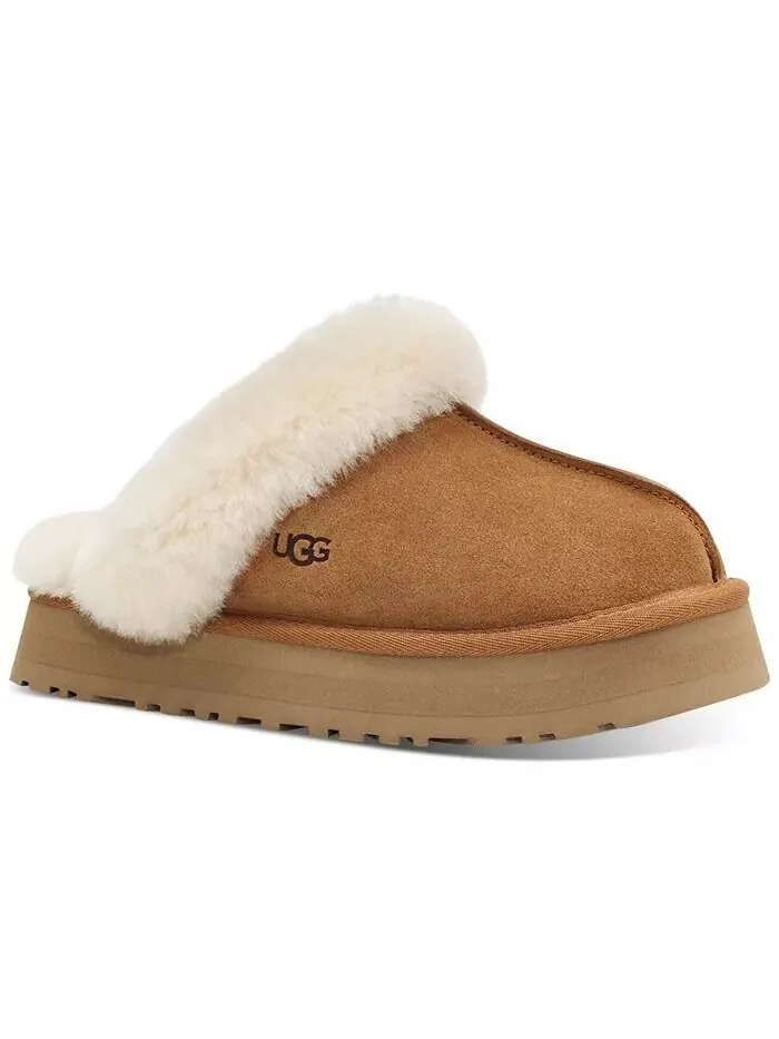 Женские тапочки-дискеты UGG® — изображение 1 из 6, орех