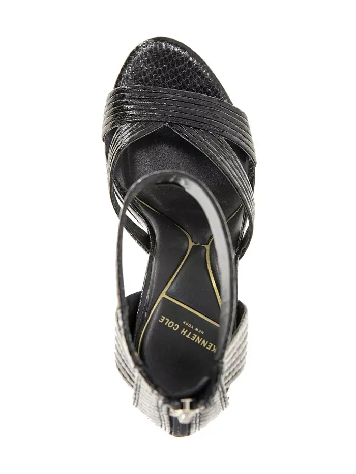 Женские босоножки Nadine с ремешками Kenneth Cole New York — изображение 4 из 9, черный
