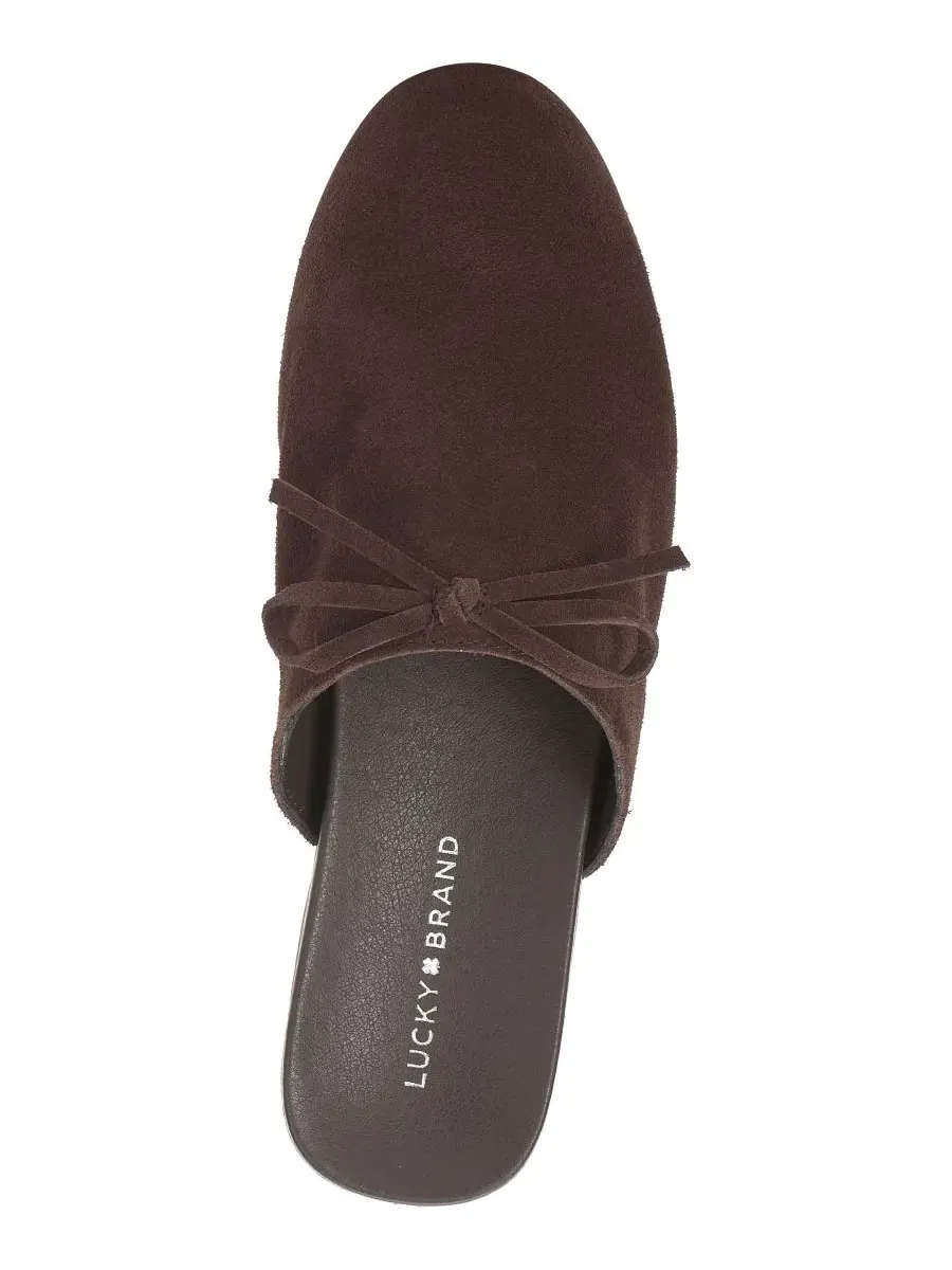 Женские сабо-мюли Dafina Bow Lucky Brand — изображение 4 из 5, шоколадный