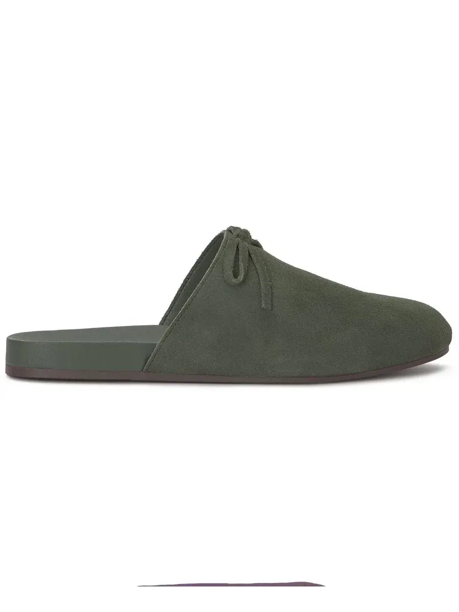 Женские сабо-мюли Dafina Bow Lucky Brand, Winter Mist Suede — изображение 2 из 5