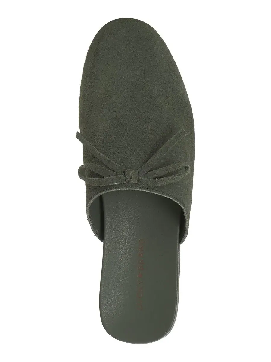 Женские сабо-мюли Dafina Bow Lucky Brand, Winter Mist Suede — изображение 4 из 5