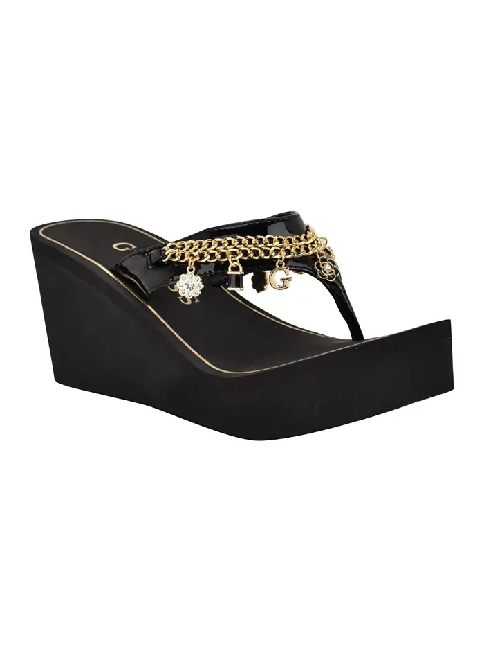 Женские босоножки Sutton Charms EVA на танкетке Guess
