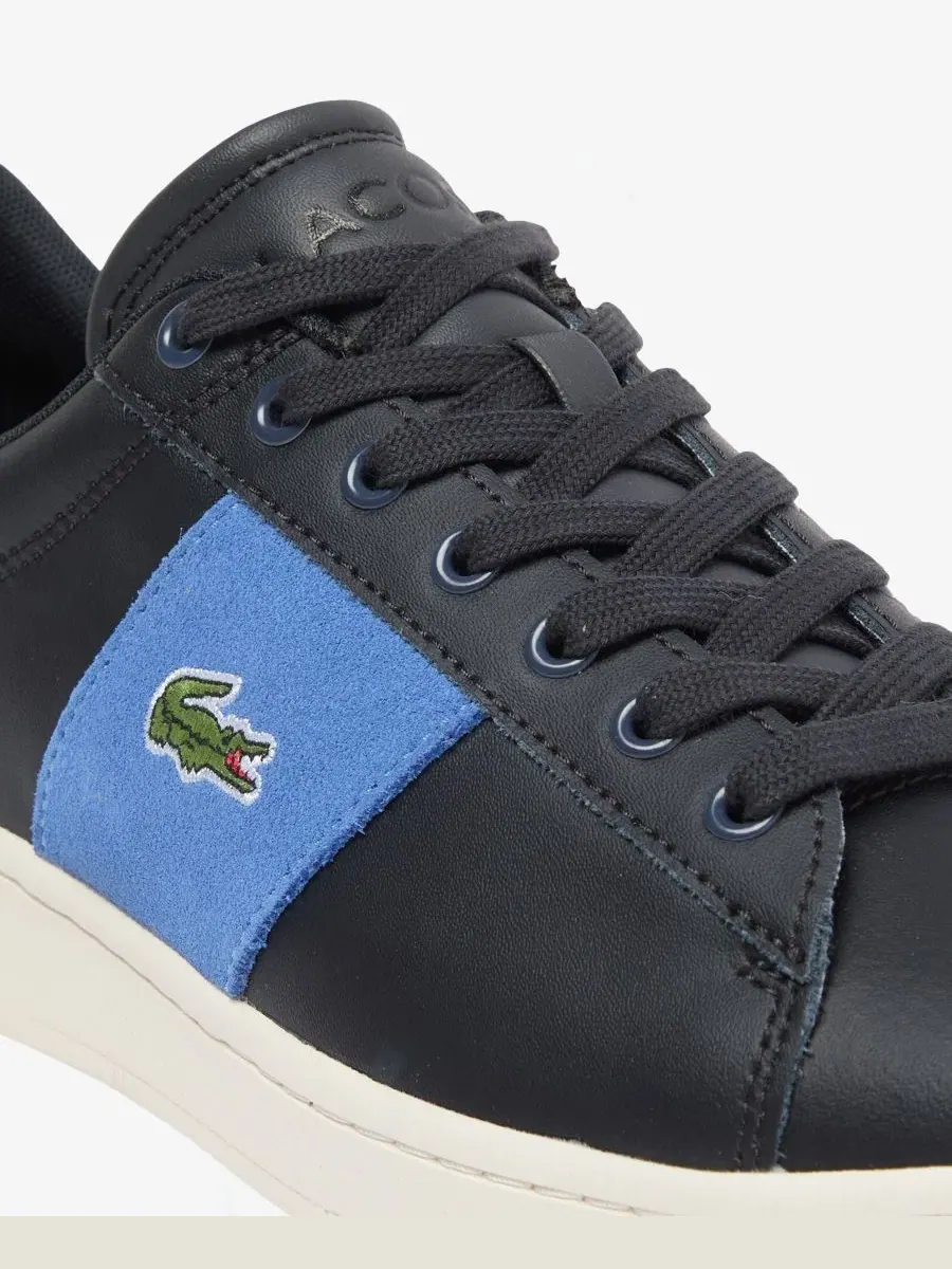 Мужские кроссовки на шнуровке Lacoste — изображение 8 из 8, синий/белый