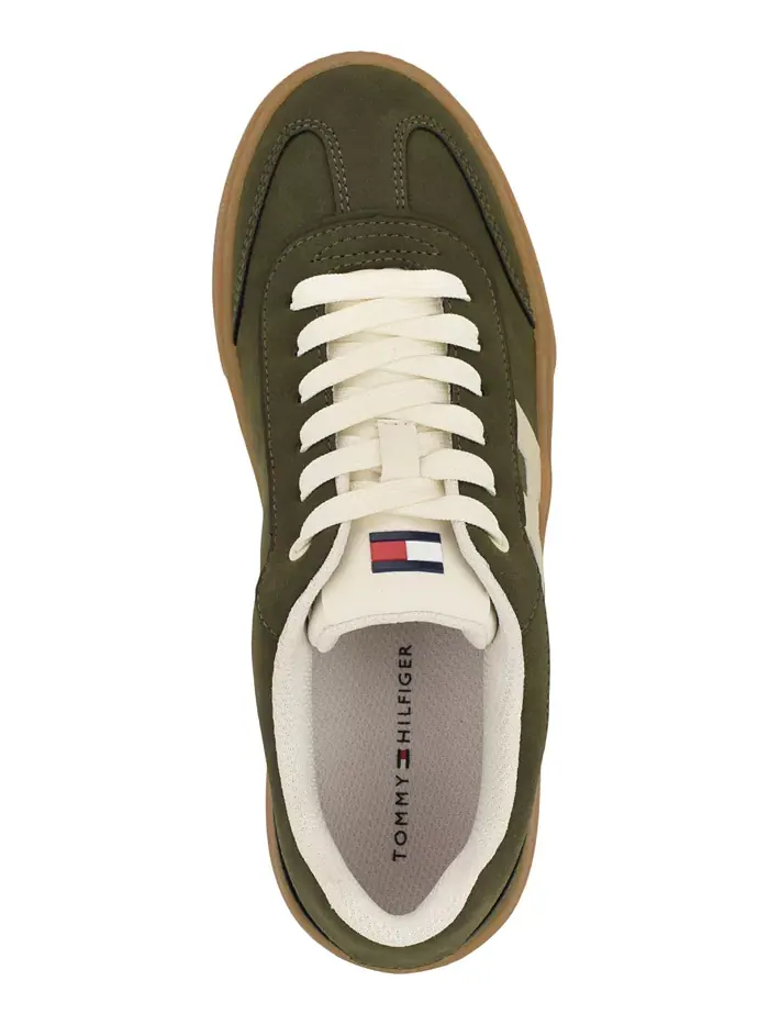 Женские модные кеды Celmi на шнуровке Tommy Hilfiger — изображение 3 из 5, зеленый