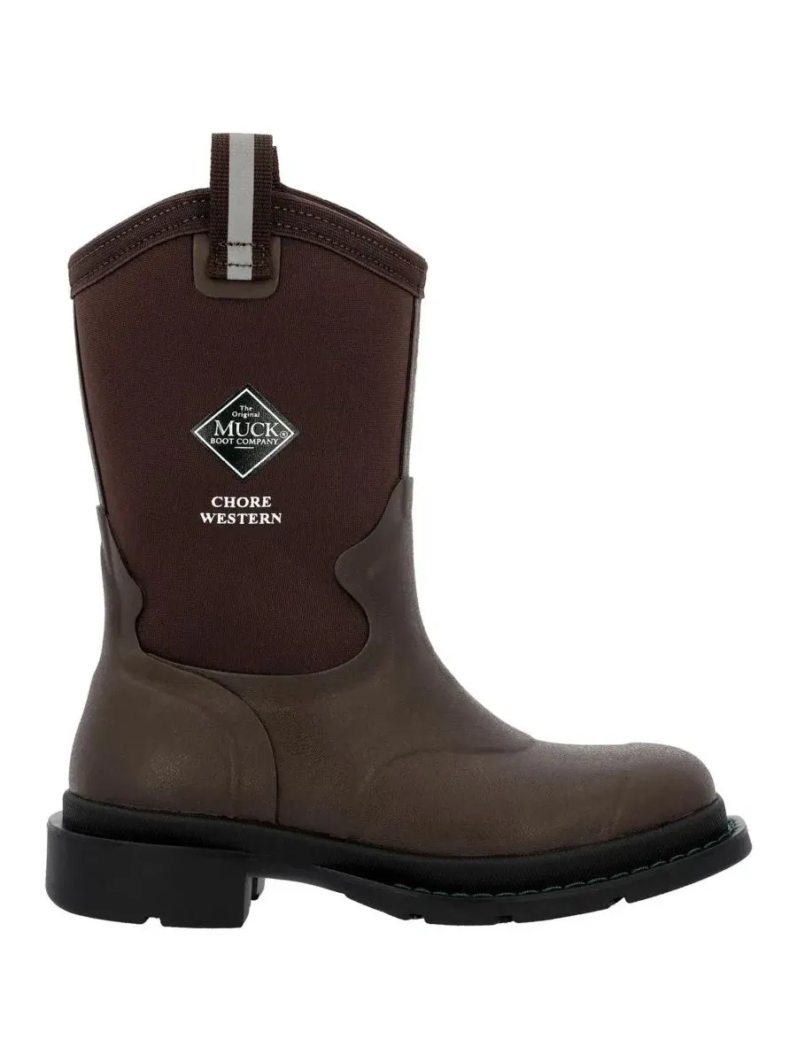 Детские сапоги-челси Western Chore Western Boot MUCK — изображение 2 из 7, коричневый