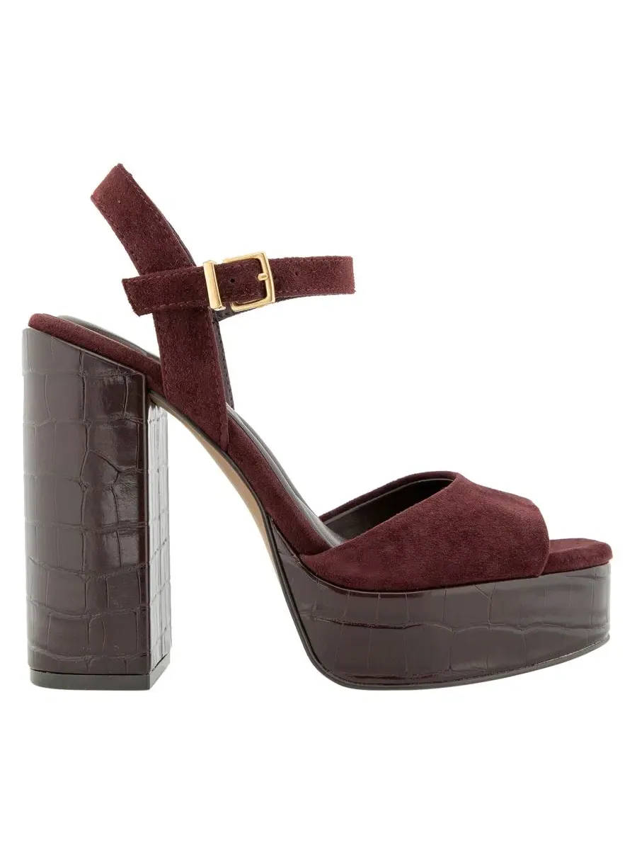 Босоножки Parton на платформе Kenneth Cole New York, Andorra Suede — изображение 2 из 5