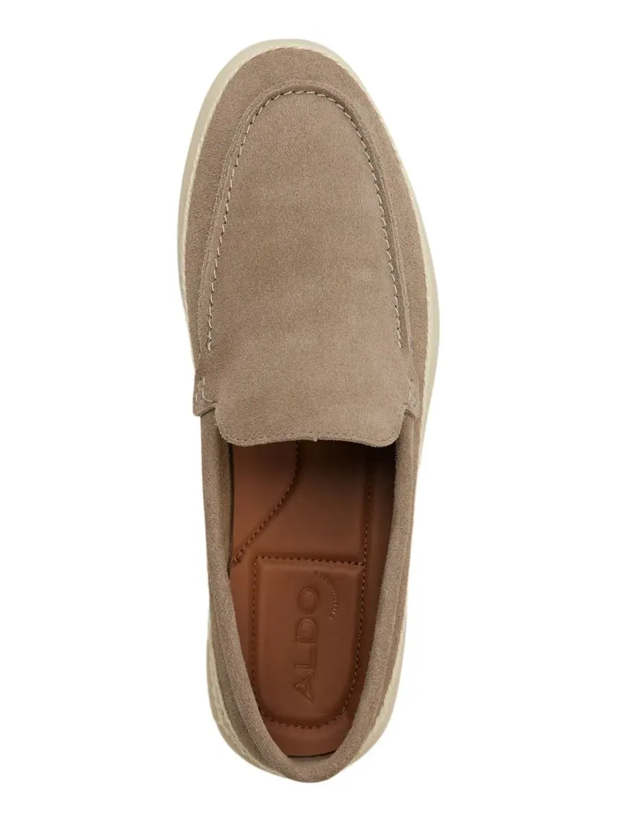 Мужские повседневные лоферы Woodcroft без шнурков ALDO — изображение 4 из 5, тауп