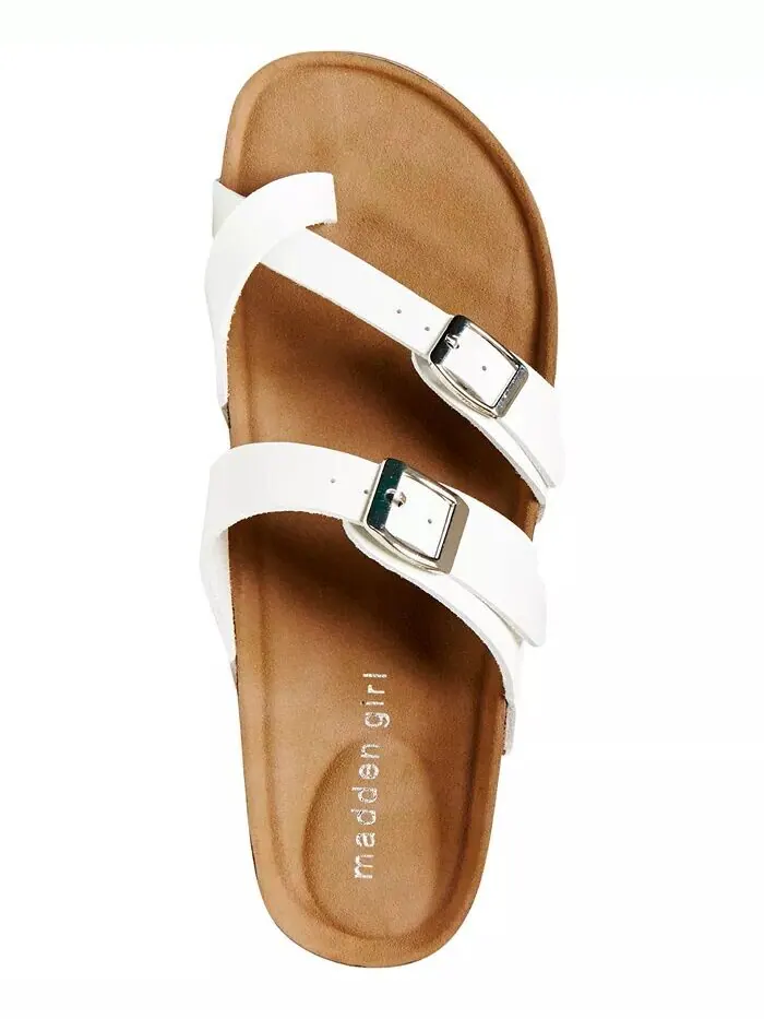 Сандалии Bryceee Footbed Madden Girl — изображение 4 из 5, белый