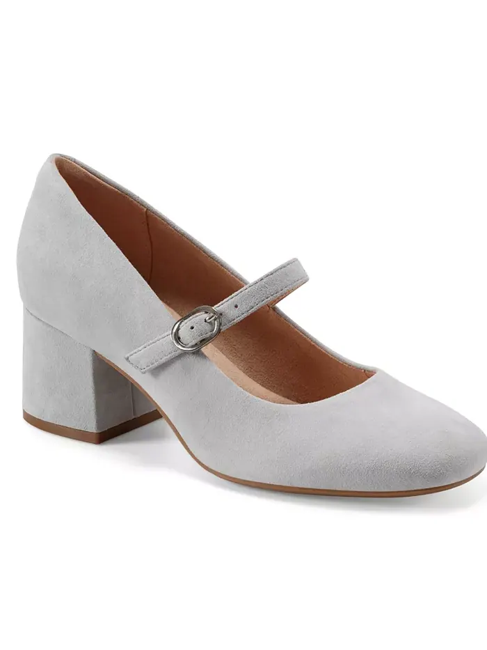 Женские туфли-лодочки Xena Block Heel Mary Jane Rockport — изображение 6 из 7, средний натуральный
