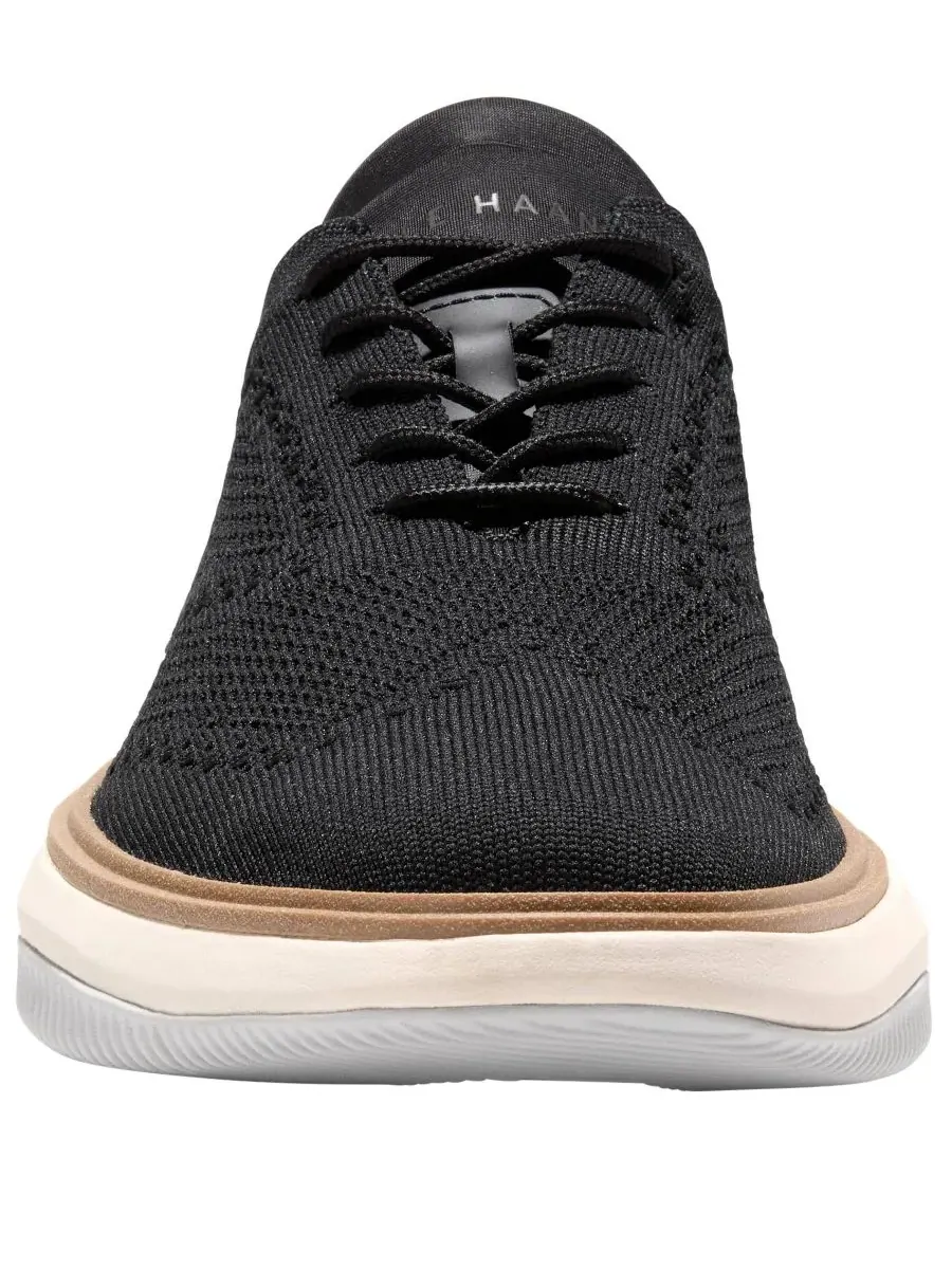 Мужские оксфордские туфли Grand Phaze Stitchlite Quick-On на шнуровке Cole Haan — изображение 9 из 10, черный