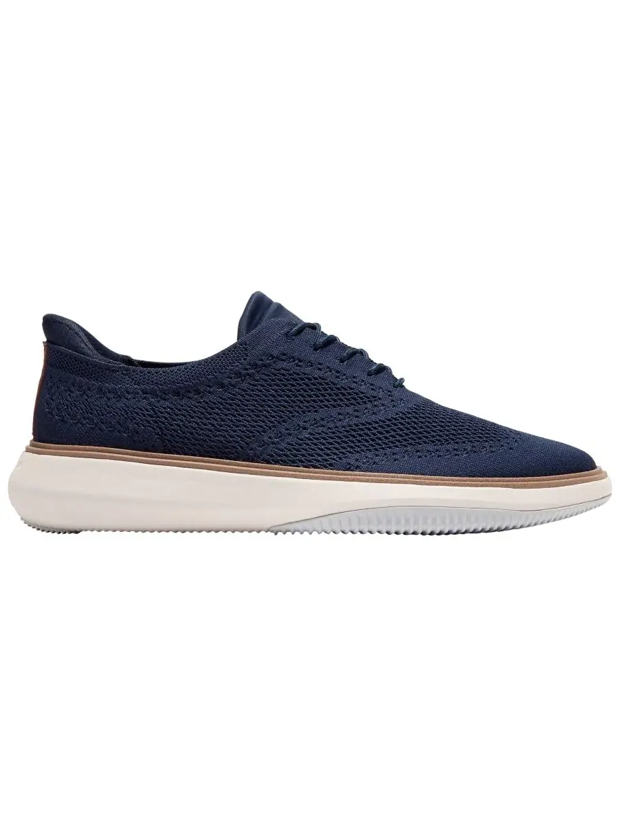 Мужские оксфордские туфли Grand Phaze Stitchlite Quick-On на шнуровке Cole Haan — изображение 2 из 9, синий