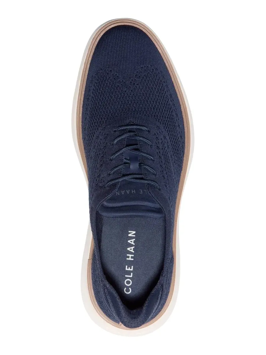 Мужские оксфордские туфли Grand Phaze Stitchlite Quick-On на шнуровке Cole Haan — изображение 3 из 9, синий